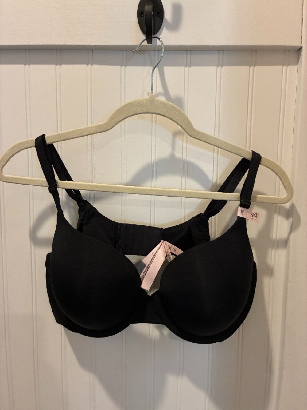 Victoria Secret t-shirt Push Up Bra full coverage 40C NWT in Black MSRP $39.95